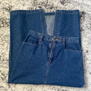 Vintage denim skirt